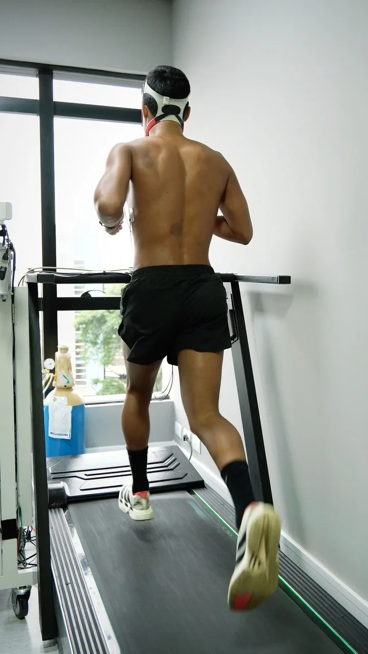 Teste cardiopulmonar na esteira